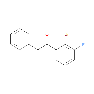 Ethanone, 1-(2-bromo-3-fluorophenyl)-2-phenyl-