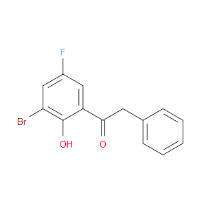 Acetophenone, 3'-bromo-5'-fluoro-2'-hydroxy-2-phenyl-
