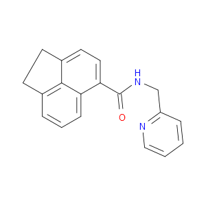 1,2-Dihydro-N-(2-pyridinylmethyl)-5-acenaphthylenecarboxamide