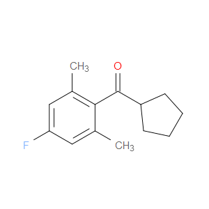 cyclopentyl(4-fluoro-2,6-dimethylphenyl)methanone