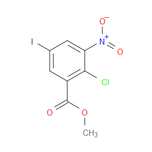methyl 2-chloro-5-iodo-3-nitrobenzoate