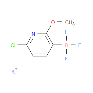 potassium (6-chloro-2-methoxypyridin-3-yl)trifluoroborate
