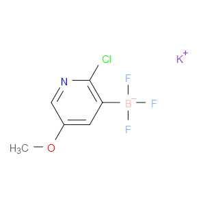 potassium (2-chloro-5-methoxypyridin-3-yl)trifluoroborate
