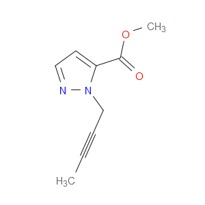 methyl 1-(but-2-yn-1-yl)-1H-pyrazole-5-carboxylate