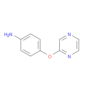 4-(2-Pyrazinyloxy)benzenamine