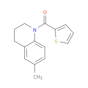 (3,4-Dihydro-6-methyl-1(2H)-quinolinyl)-2-thienylmethanone