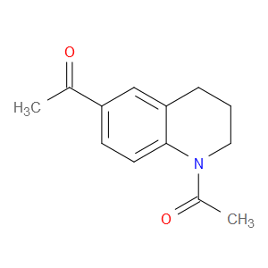 Quinoline, 1,6-diacetyl-1,2,3,4-tetrahydro-