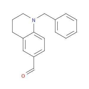 1,2,3,4-Tetrahydro-1-(phenylmethyl)-6-quinolinecarboxaldehyde