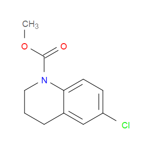 Methyl 6-chloro-3,4-dihydro-1(2H)-quinolinecarboxylate