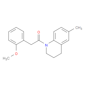1-(3,4-Dihydro-6-methyl-1(2H)-quinolinyl)-2-(2-methoxyphenyl)ethanone