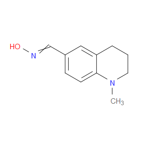 1,2,3,4-Tetrahydro-1-methyl-6-quinolinecarboxaldehyde oxime