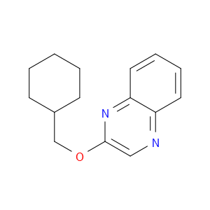 Quinoxaline, 2-(cyclohexylmethoxy)-