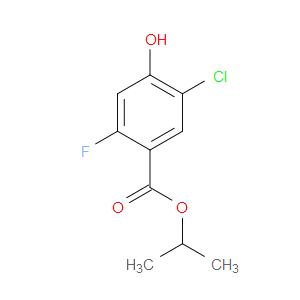 isopropyl 5-chloro-2-fluoro-4-hydroxybenzoate