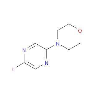 4-(5-iodopyrazin-2-yl)morpholine