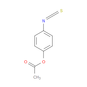 Phenol, 4-isothiocyanato-, 1-acetate