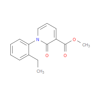 Methyl 1-(2-ethylphenyl)-1,2-dihydro-2-oxo-3-pyridinecarboxylate