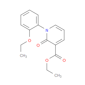 Ethyl 1-(2-ethoxyphenyl)-1,2-dihydro-2-oxo-3-pyridinecarboxylate