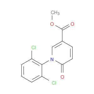 Methyl 1-(2,6-dichlorophenyl)-1,6-dihydro-6-oxo-3-pyridinecarboxylate