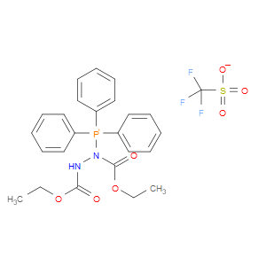 Phosphorus(1+), (1,2-diethyl 1,2-hydrazinedicarboxylato-κN1)triphenyl-, (T-4)...