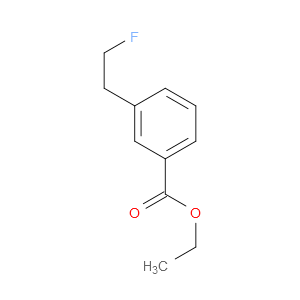 Benzoic acid, 3-(2-fluoroethyl)-, ethyl ester