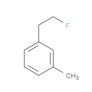 Benzene, 1-(2-fluoroethyl)-3-methyl-