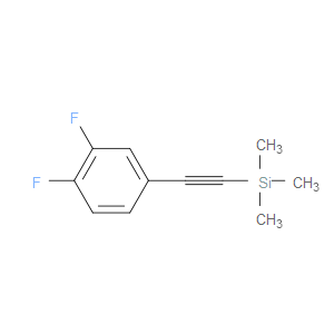 ((3,4-difluorophenyl)ethynyl)trimethylsilane