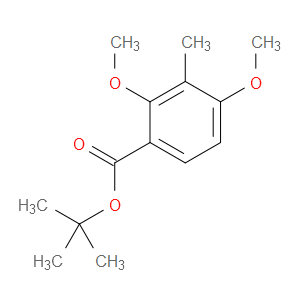 tert-butyl 2,4-dimethoxy-3-methylbenzoate