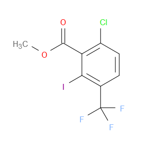 methyl 6-chloro-2-iodo-3-(trifluoromethyl)benzoate