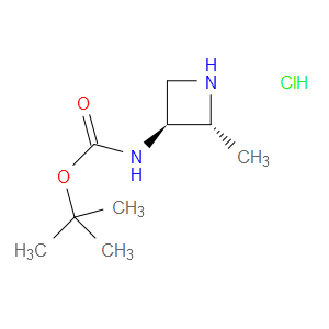 tert-butyl ((2R,3S)-2-methylazetidin-3-yl)carbamate hydrochloride