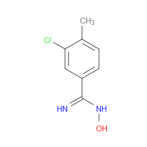 3-Chloro-N-hydroxy-4-methylbenzenecarboximidamide