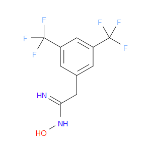 N-Hydroxy-3,5-bis(trifluoromethyl)benzeneethanimidamide