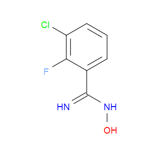 3-Chloro-2-fluoro-N-hydroxybenzenecarboximidamide