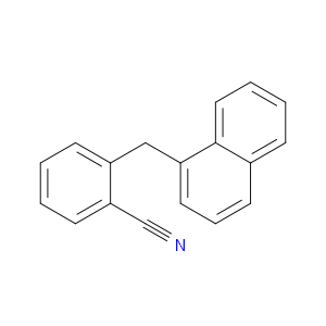 2-(1-Naphthalenylmethyl)benzonitrile