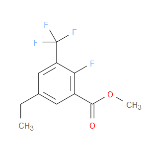 methyl 5-ethyl-2-fluoro-3-(trifluoromethyl)benzoate