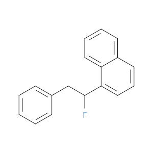 Naphthalene, 1-(1-fluoro-2-phenylethyl)-