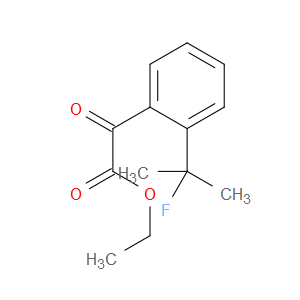 Ethyl 2-(1-fluoro-1-methylethyl)-α-oxobenzeneacetate