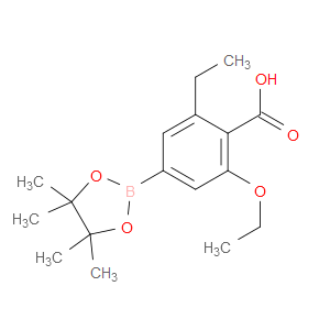 Benzoic acid, 2-ethoxy-6-ethyl-4-(4,4,5,5-tetramethyl-1,3,2-dioxaborolan-2-yl)-