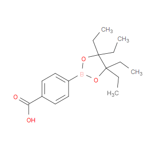 Benzoic acid, 4-(4,4,5,5-tetraethyl-1,3,2-dioxaborolan-2-yl)-