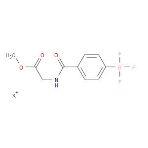 potassium trifluoro(4-((2-methoxy-2-oxoethyl)carbamoyl)phenyl)borate