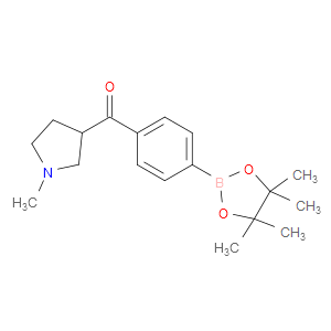 (1-Methyl-3-pyrrolidinyl)[4-(4,4,5,5-tetramethyl-1,3,2-dioxaborolan-2-yl)phen...