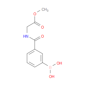 Glycine, N-(3-boronobenzoyl)-, 1-methyl ester
