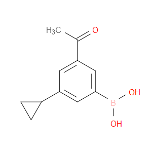 B-(3-Acetyl-5-cyclopropylphenyl)boronic acid