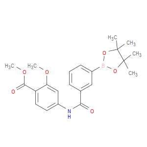 Benzoic acid, 2-methoxy-4-[[3-(4,4,5,5-tetramethyl-1,3,2-dioxaborolan-2-yl)be...