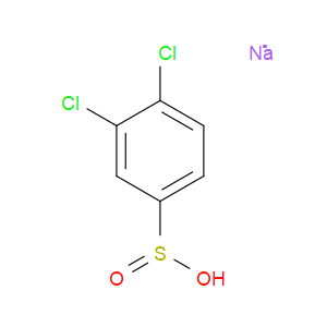 Benzenesulfinic acid, 3,4-dichloro-, sodium salt (1:1)