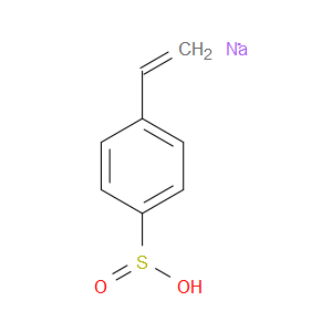 Benzenesulfinic acid, 4-ethenyl-, sodium salt (1:1)