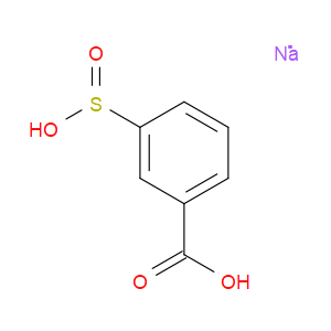 Benzoic acid, 3-sulfino-, sodium salt (1:1)