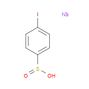 Benzenesulfinic acid, 4-iodo-, sodium salt (1:1)