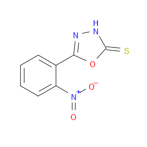 5-(2-nitrophenyl)-1,3,4-oxadiazole-2(3H)-thione