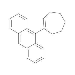 9-(1-Cyclohepten-1-yl)anthracene