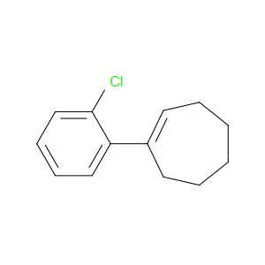 1-(2-Chlorophenyl)cycloheptene